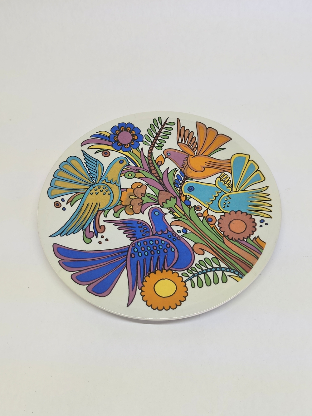 VILLEROY & BOCH Acapulco Salad Plate Birds & Flowers Made In Luxembourg 8"